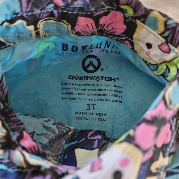 Overwatch Pachimari Toddler Woven Button-Up (BoxLunch Exclusive) size 3T - Picture 4 of 5